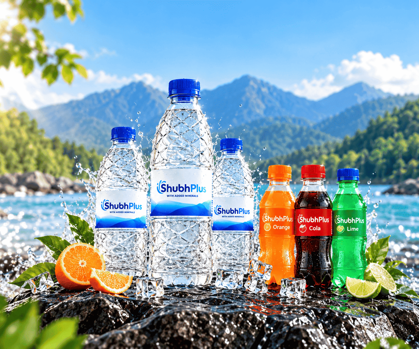 Shubh Plus brand and beverage products