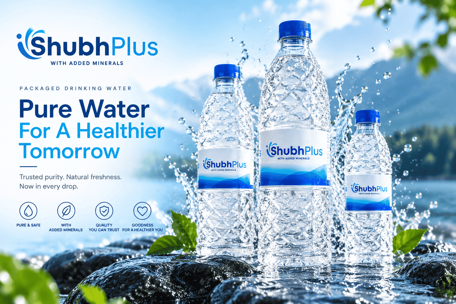 Shubh Plus packaged drinking water