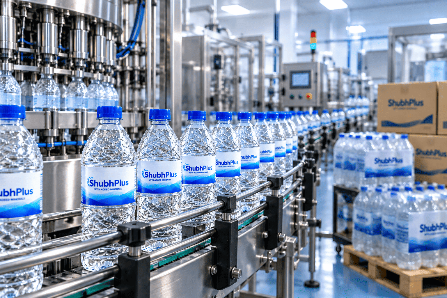 Shubh Plus beverage product handling and quality process