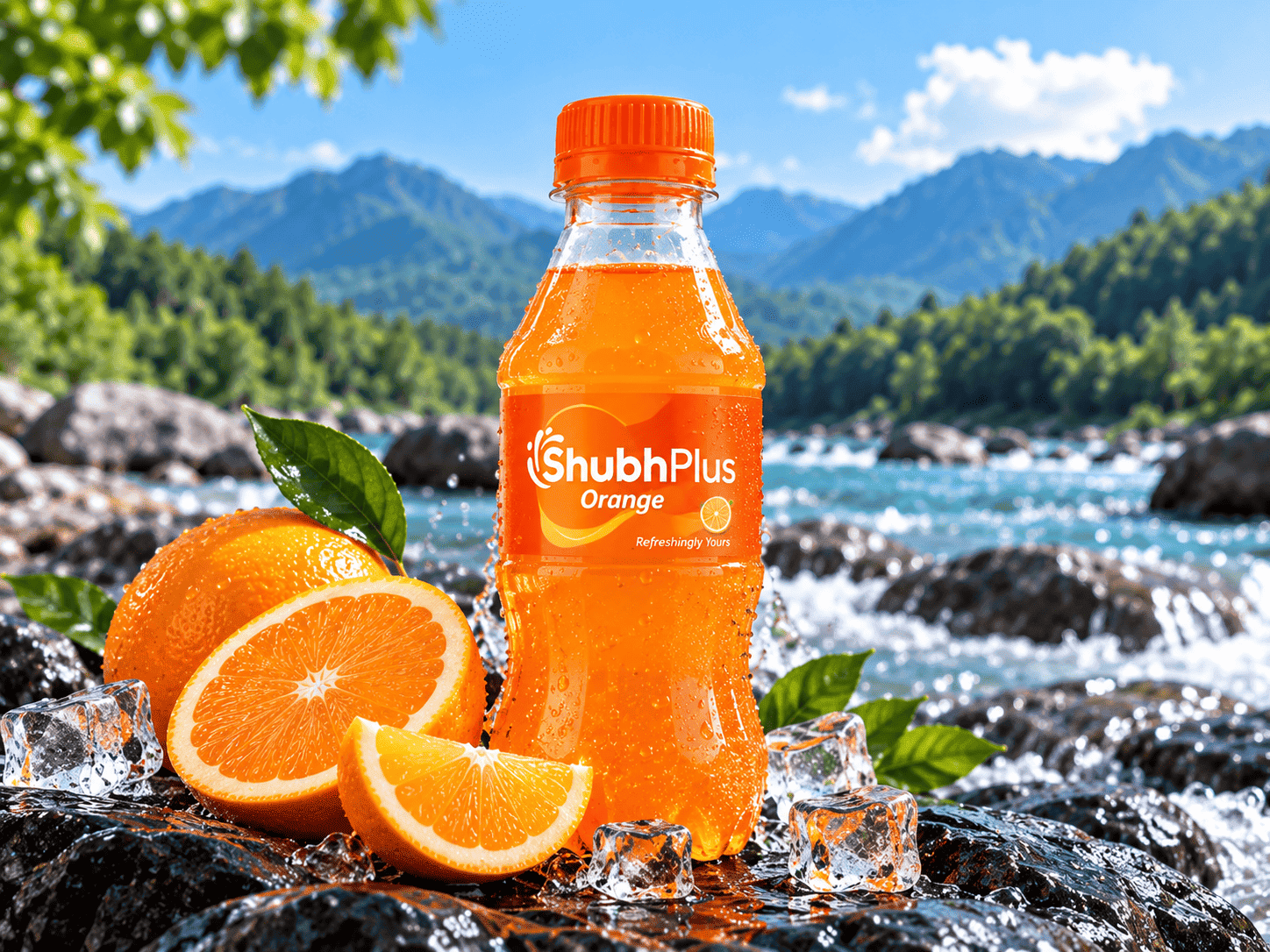 Shubh Plus Orange soft drink 250ml