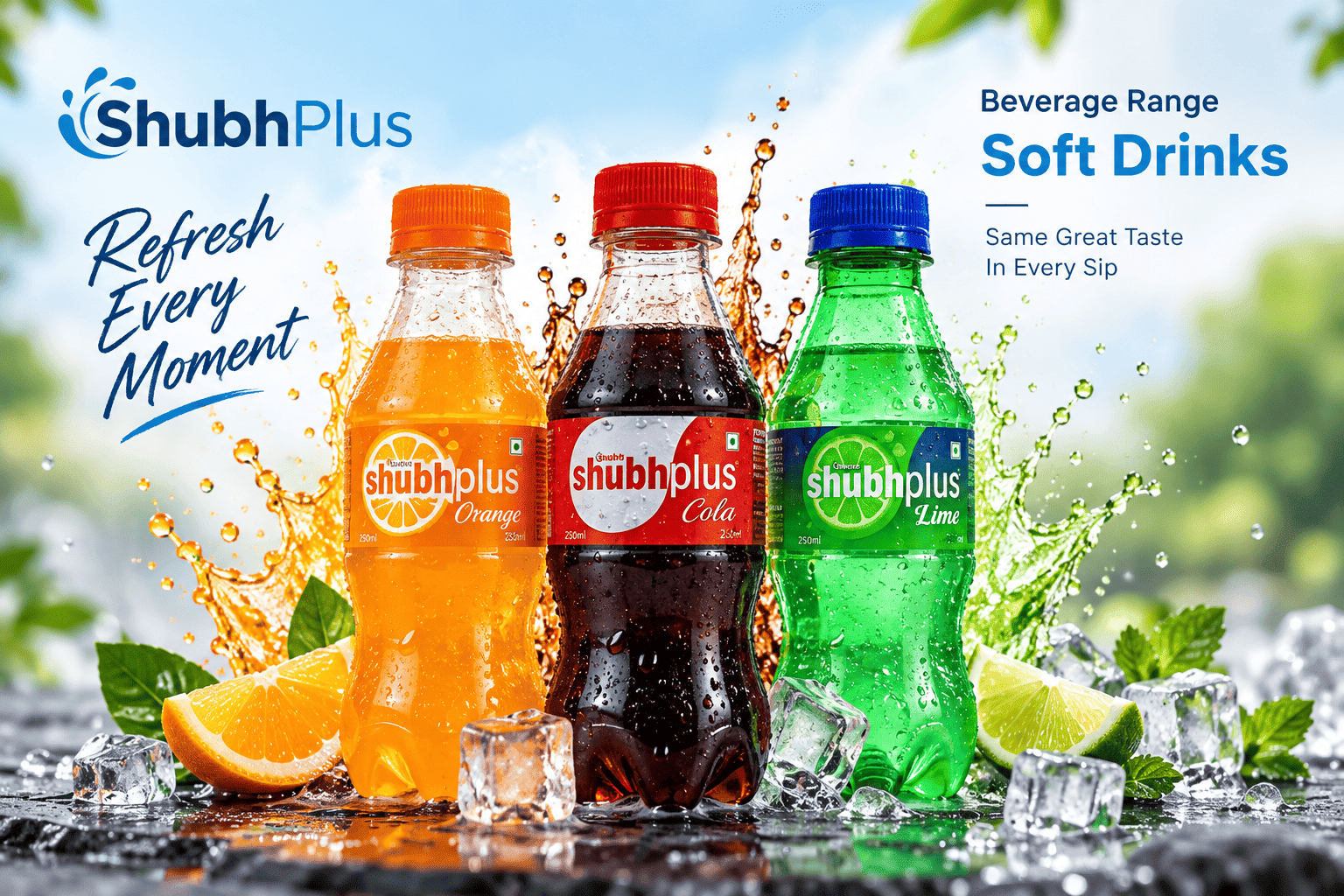Shubh Plus soft drinks